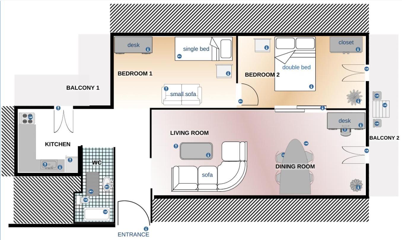 Artistic Eco Aprt, Rotunda Skg Apartment